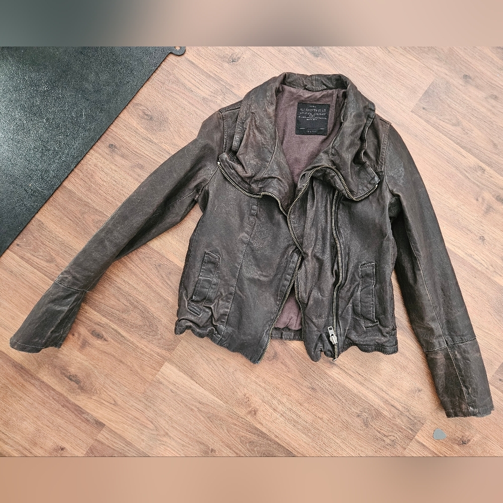 All Saints Leather Jacket
